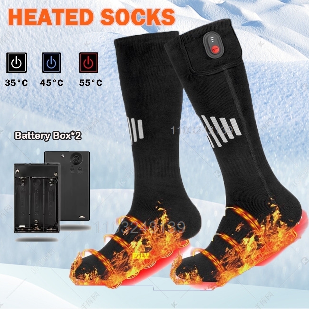 Winter Heated Socks With Batte - مراجعة Thermal Sock Winter وسعره