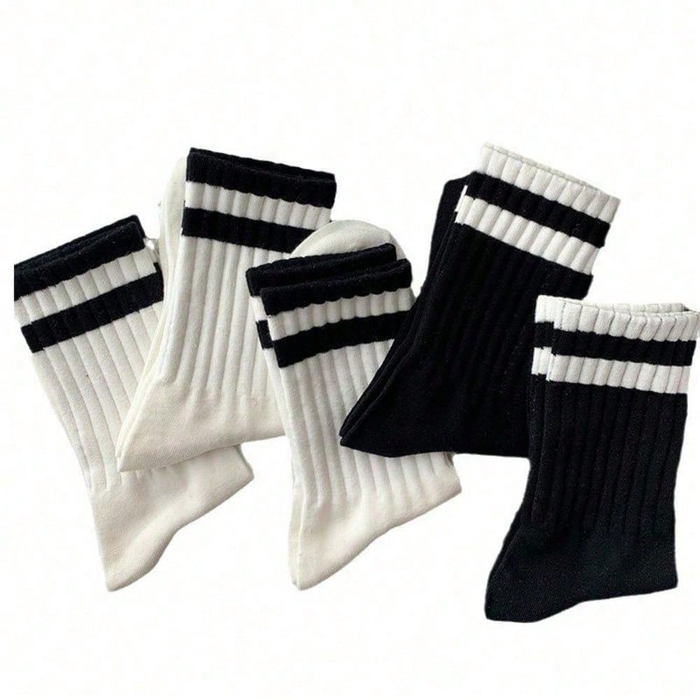 5-Pack Men's Striped Crew Sock - مراجعة Cotton Crew Sock Pack وسعره