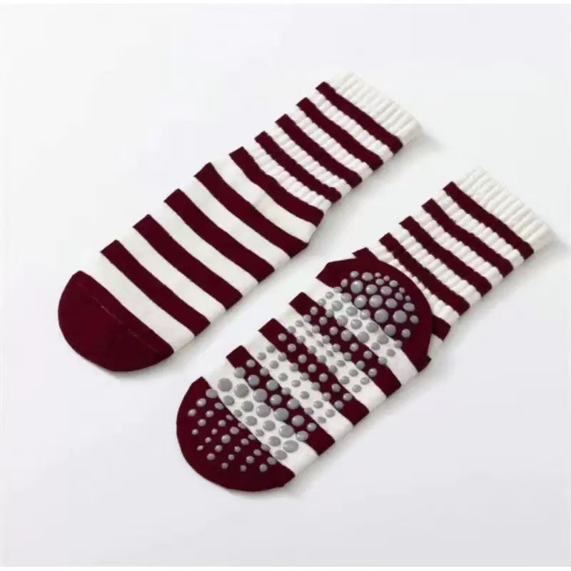 1/5Pairs Professional Anti-Sli - مراجعة Grip Sock Yoga وسعره