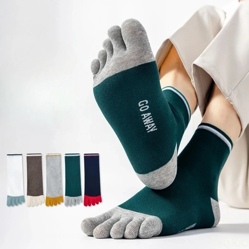 5 Pairs of Spring and Autumn F - مراجعة Toe Sock Split وسعره