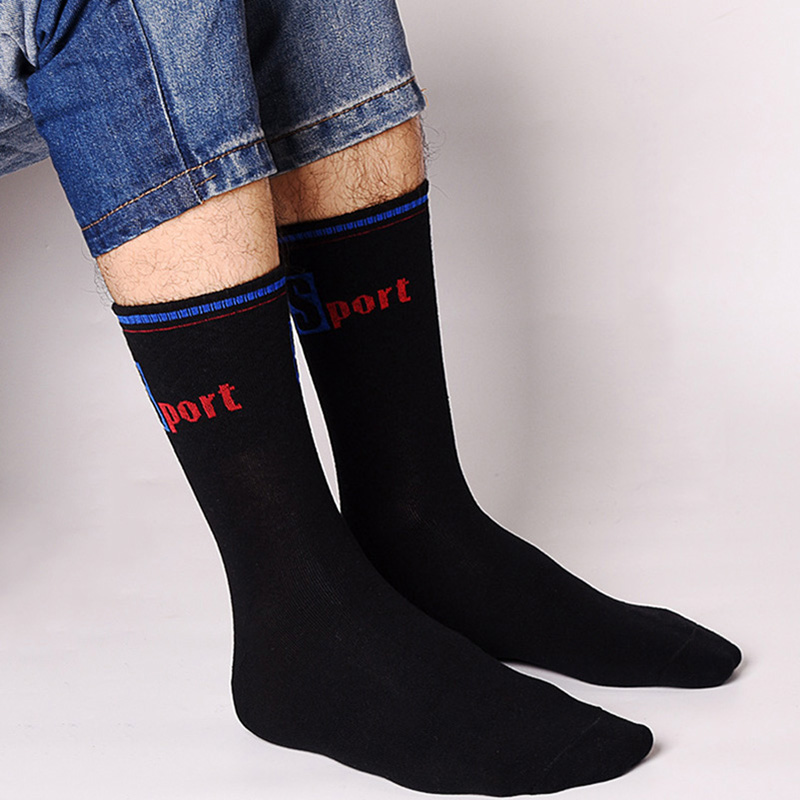 3 Pairs/Pack Big Large Socks E - مراجعة Cotton Crew Sock Pack وسعره