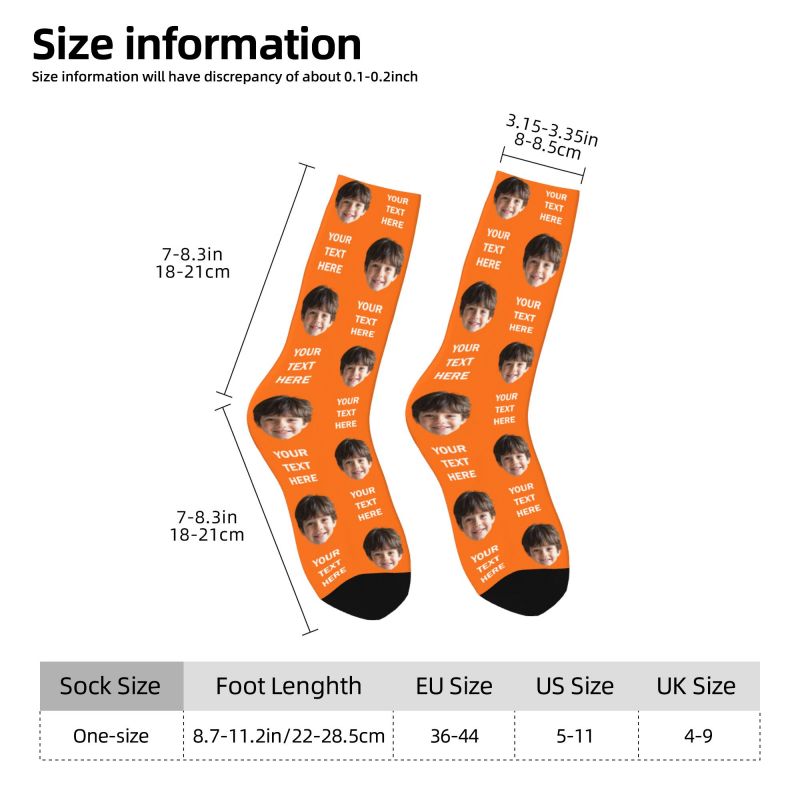 Personalized Photo Text Custom - مراجعة Dress Sock Men وسعره
