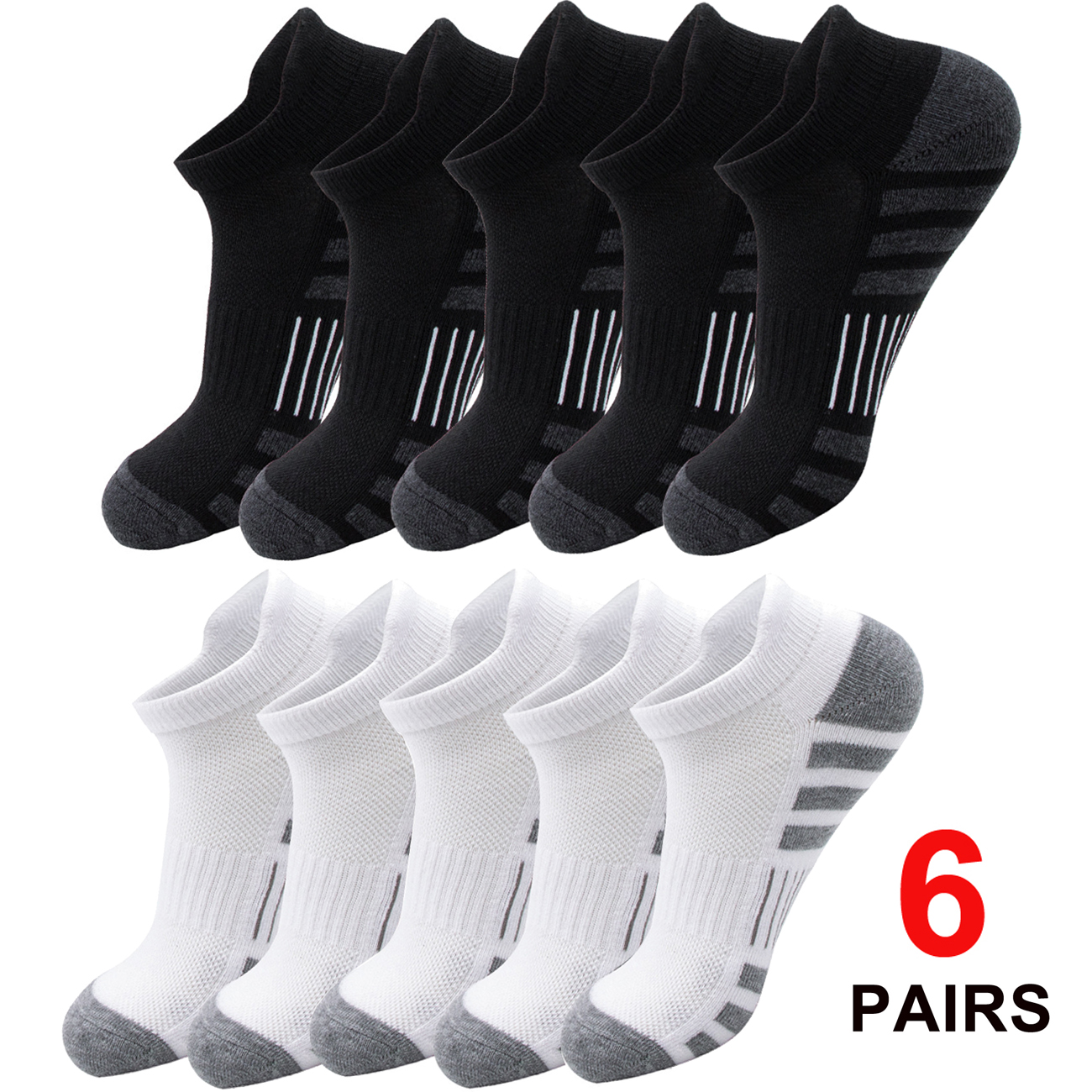 Cushioned Breathable Ankle Ath - مراجعة Athletic Sock Cushion وسعره