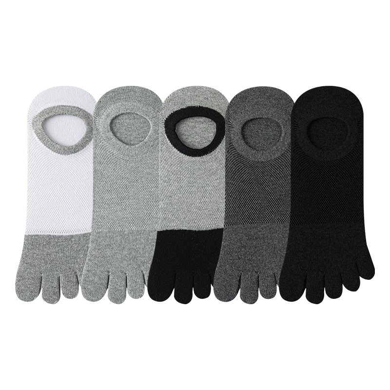 5 Pairs Men's No Show Toe Sock - مراجعة Toe Sock Split وسعره