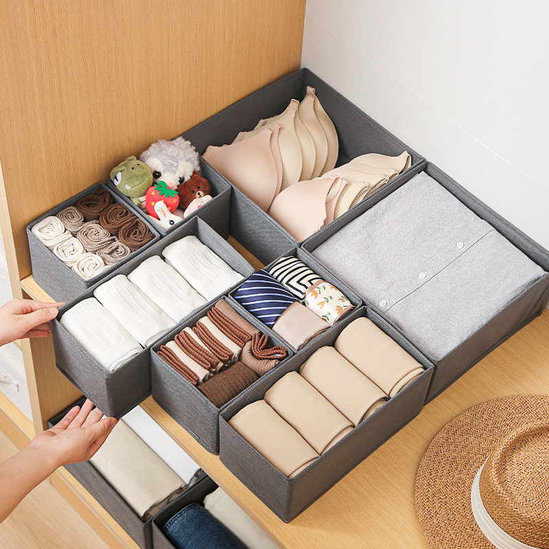 Drawer Organizer Non-woven Fab - مراجعة Sock Organizer Tray وسعره