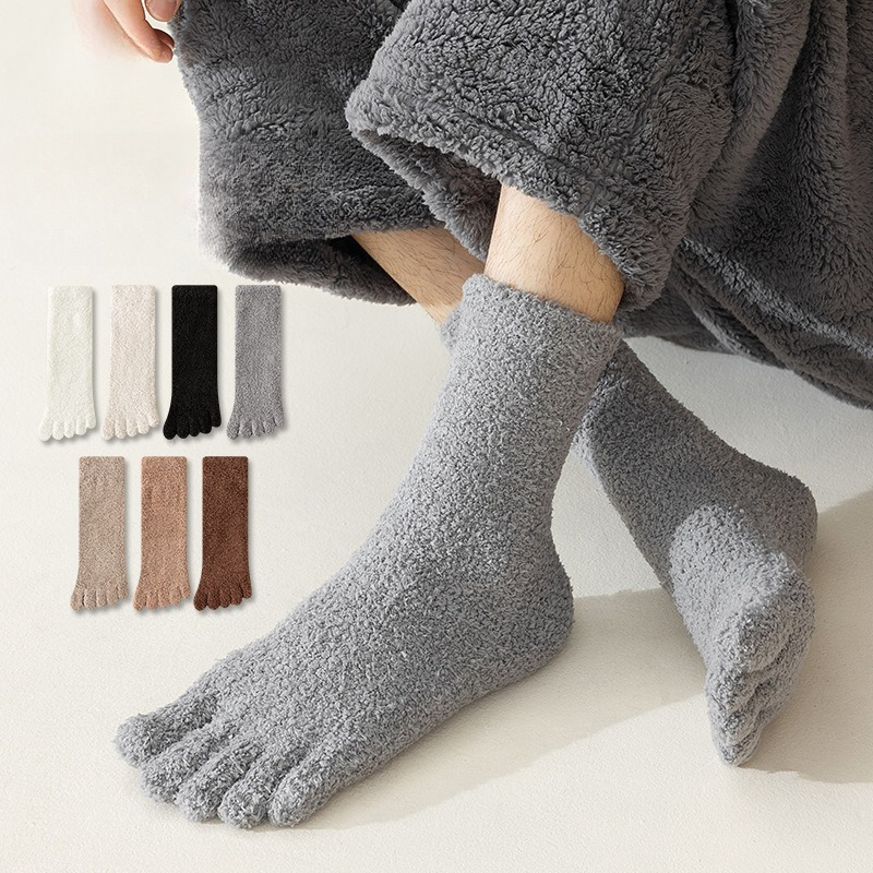 1 Pairs Men's Thermal Toe Sock - مراجعة Thermal Sock Winter وسعره