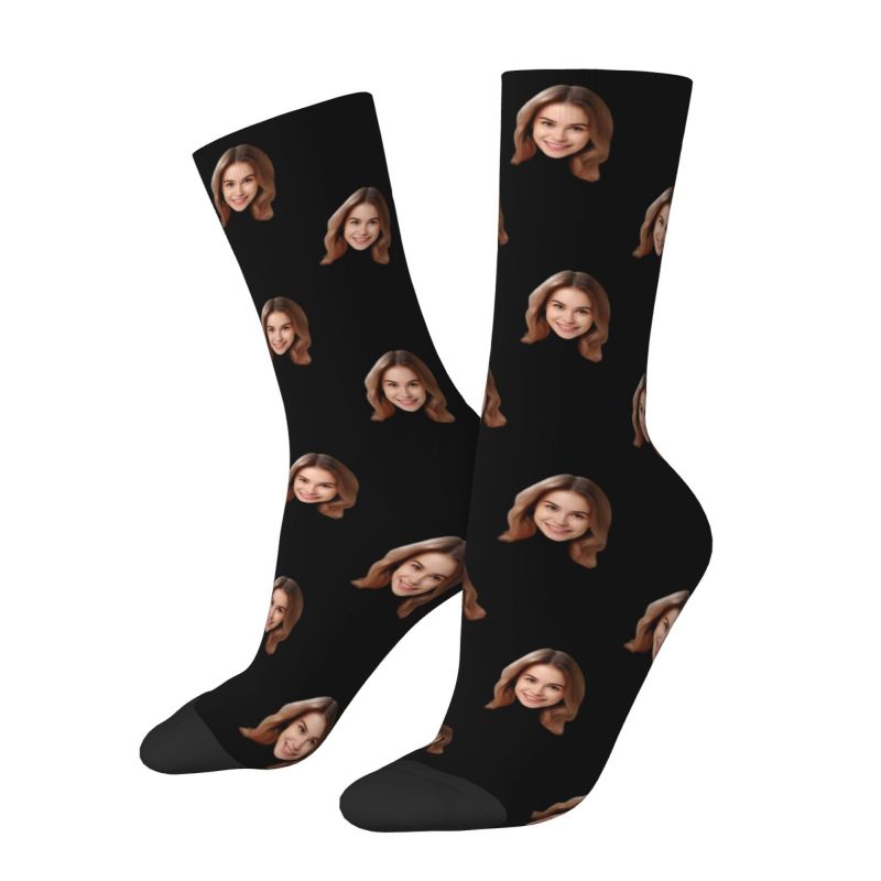 Personalized Custom Face Photo - مراجعة Dress Sock Men وسعره