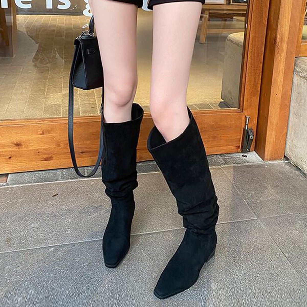 Women's knee high boots 2026 S - مراجعة Knee High Sock Women وسعره