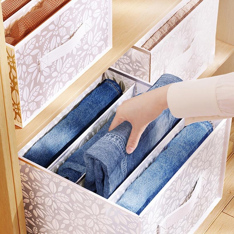 Jeans Compartment Storage Box  - مراجعة Sock Organizer Tray وسعره