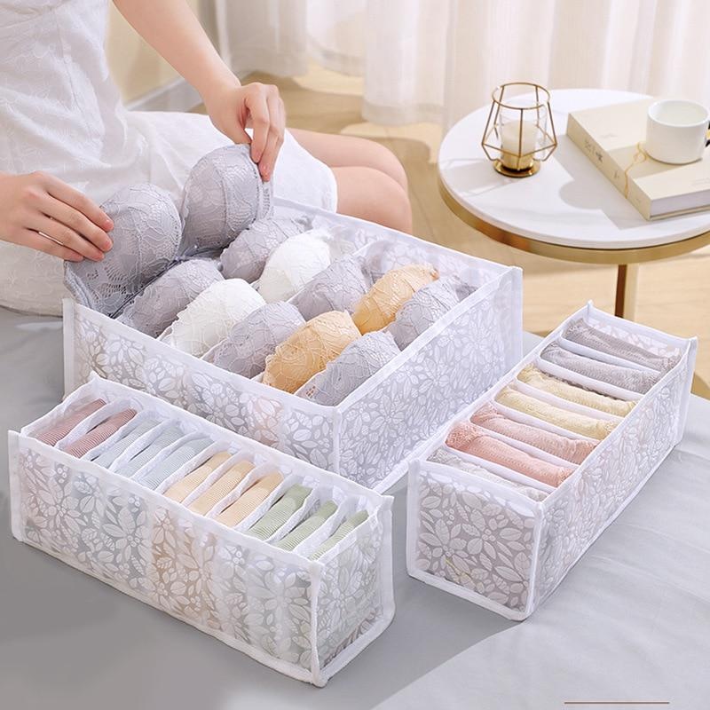 Jeans Compartment Storage Box  - مراجعة Sock Organizer Tray وسعره