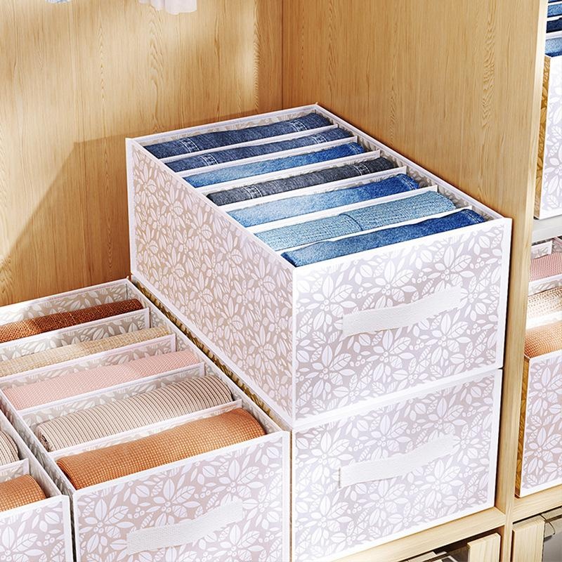 Jeans Compartment Storage Box  - مراجعة Sock Organizer Tray وسعره