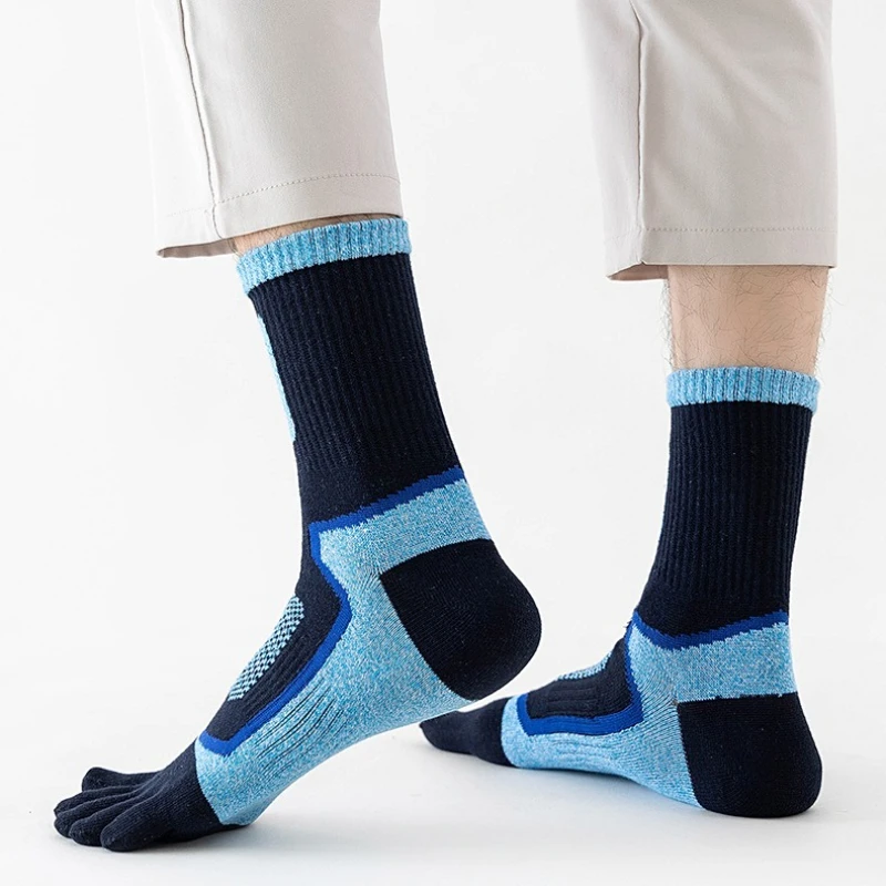 3 Pairs Men Sports Five Finger - مراجعة Toe Sock Split وسعره