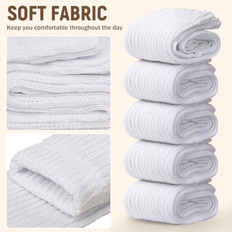 Chalier 5 Pairs Slouchy Socks  - مراجعة Boot Sock Slouchy وسعره