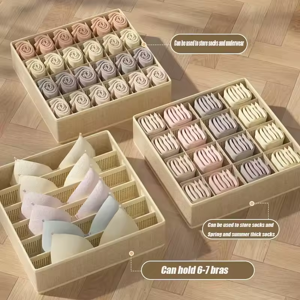 Multi-Use Drawer Organizer & H - مراجعة Sock Organizer Tray وسعره