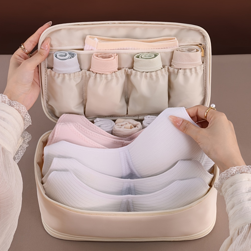 1pc Double Layer Underwear Org - مراجعة Sock Organizer Tray وسعره