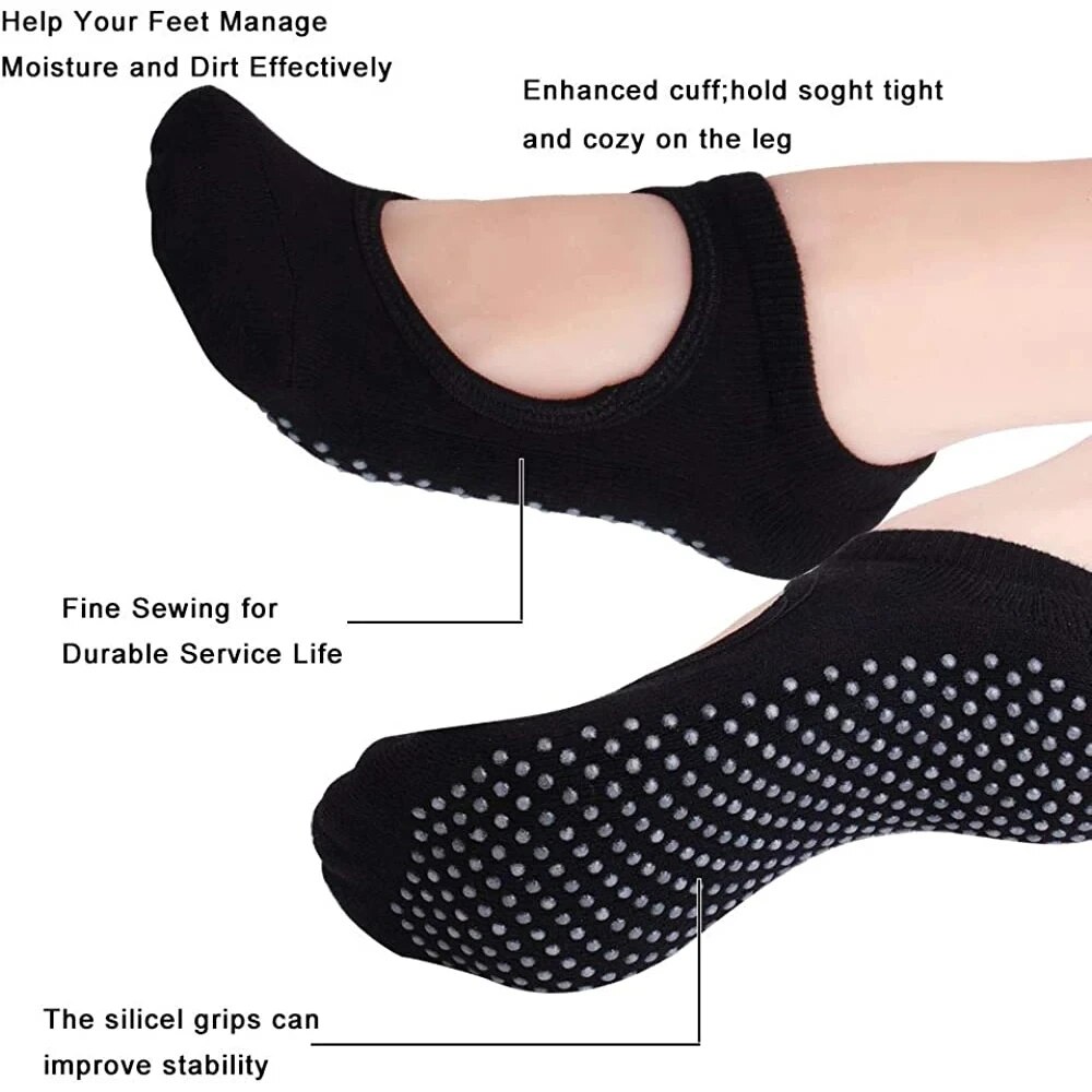 High Quality Women Yoga Socks  - مراجعة No Show Sock Women وسعره