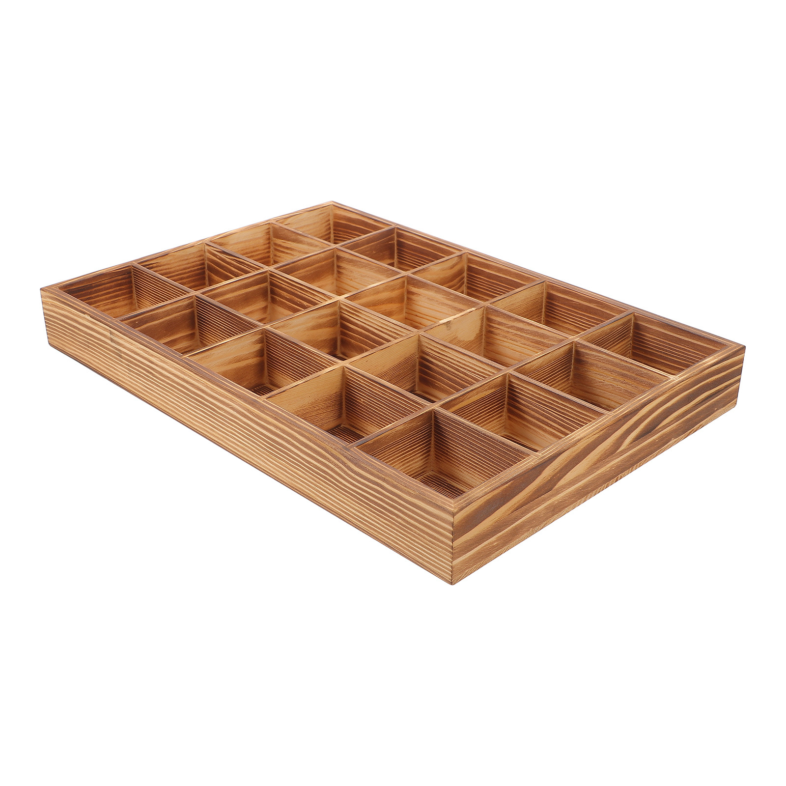1pc 20-Compartment Wooden Unde - مراجعة Sock Organizer Tray وسعره