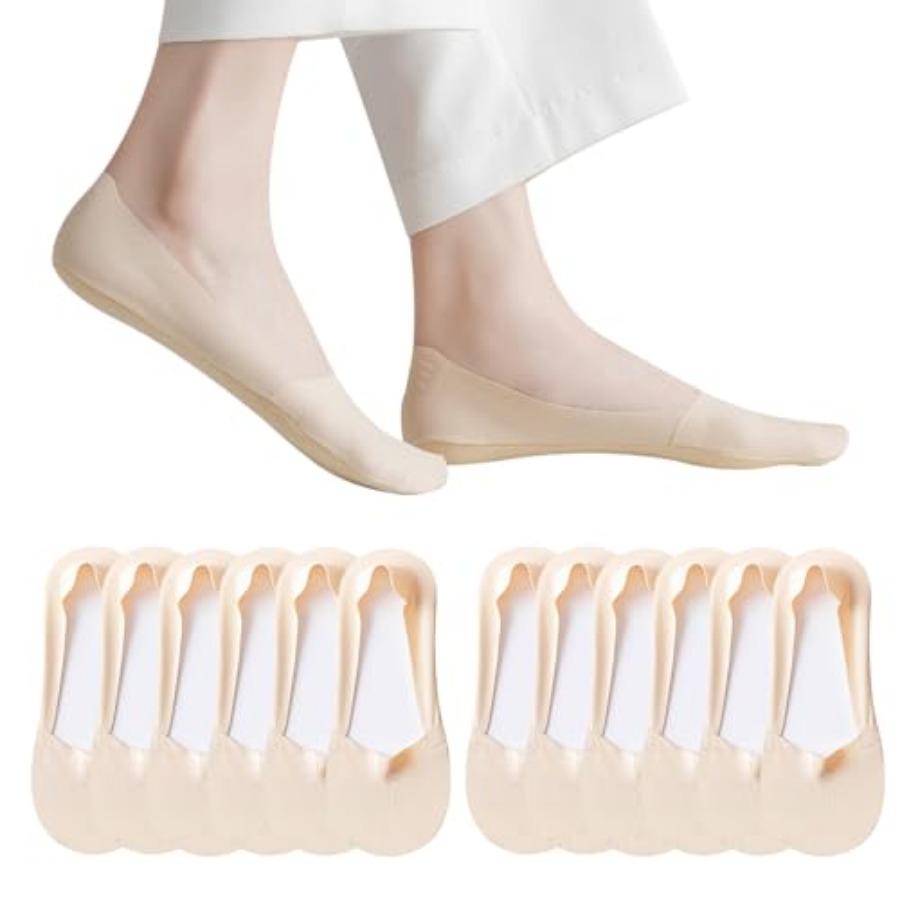Caudblor Thin No Show Socks Wo - مراجعة Invisibility Sock Loafer وسعره