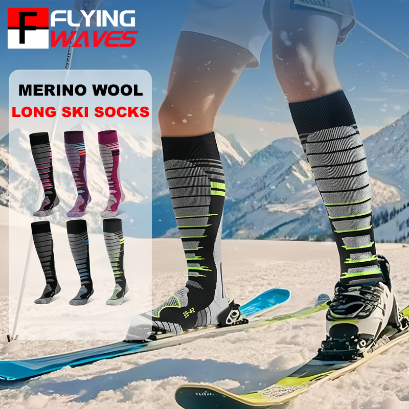Merino Wool Ski Socks Cold Wea - مراجعة Thermal Sock Winter وسعره