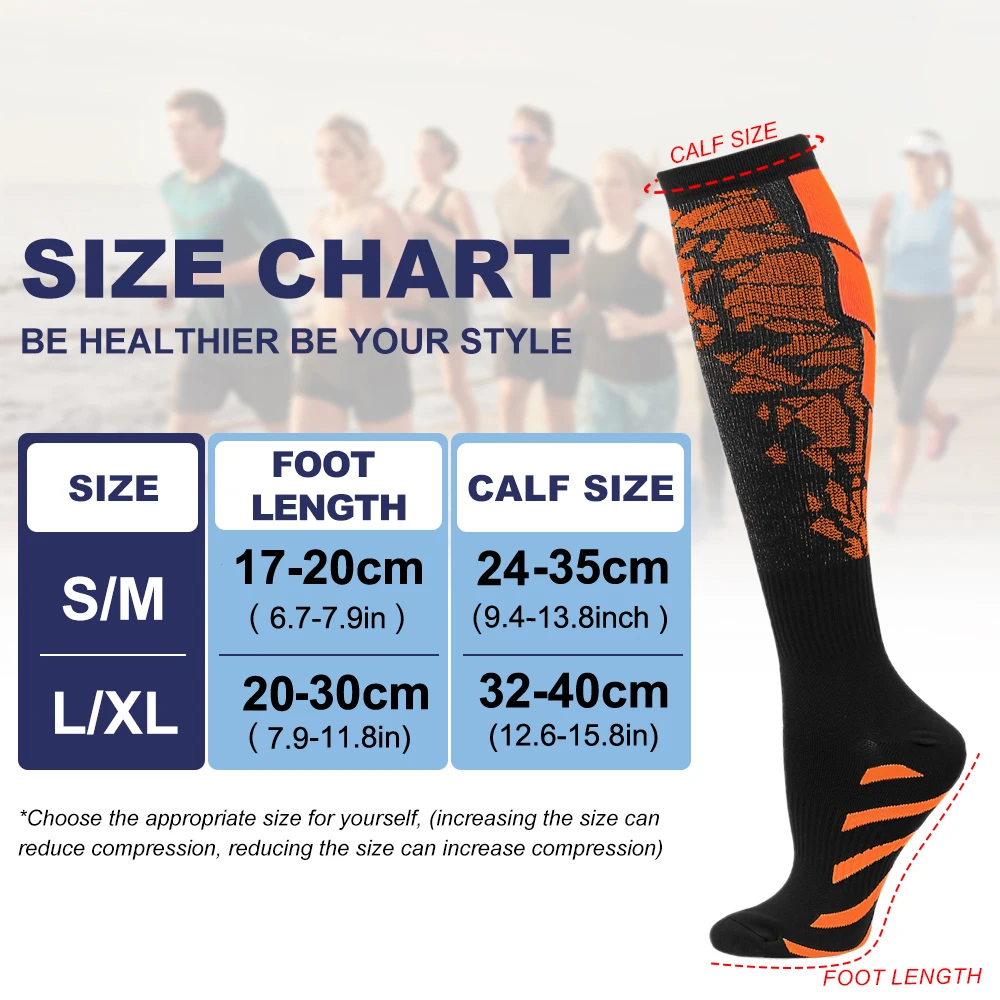 1Pair New Compression Socks 20 - مراجعة Compression Sock Medical وسعره