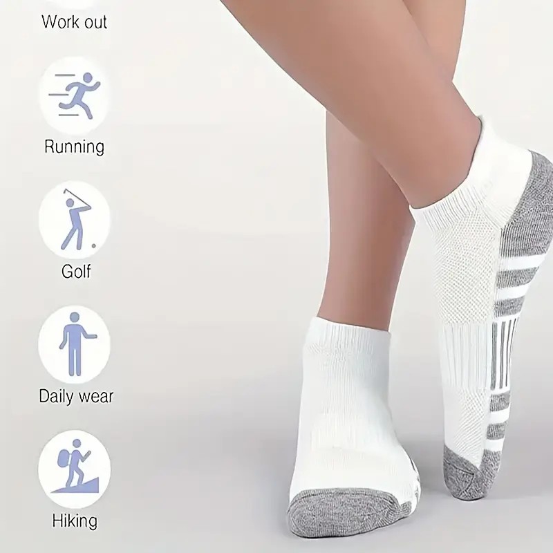 12 Pairs Men Breathable Sports - مراجعة Ankle Brace Sock وسعره