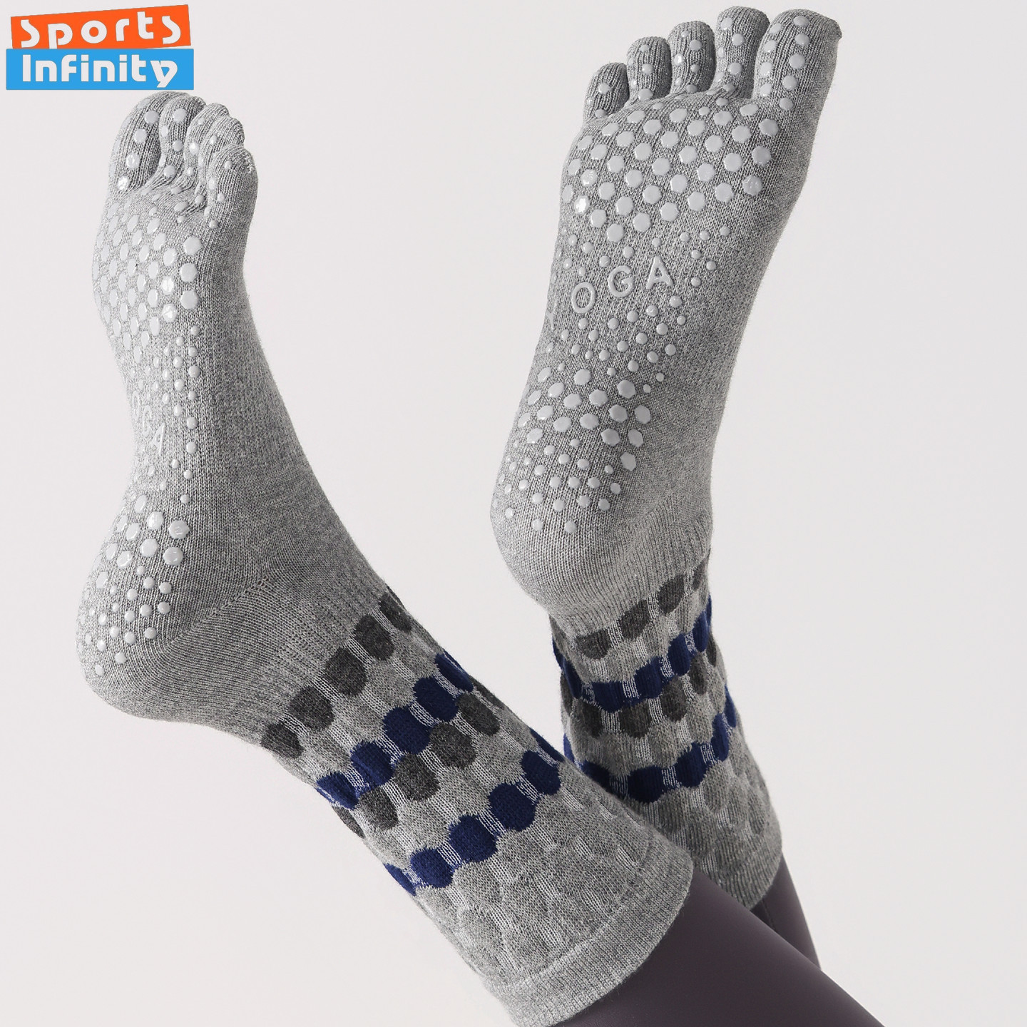 Fashion Five Finger Yoga Socks - مراجعة Toe Sock Split وسعره