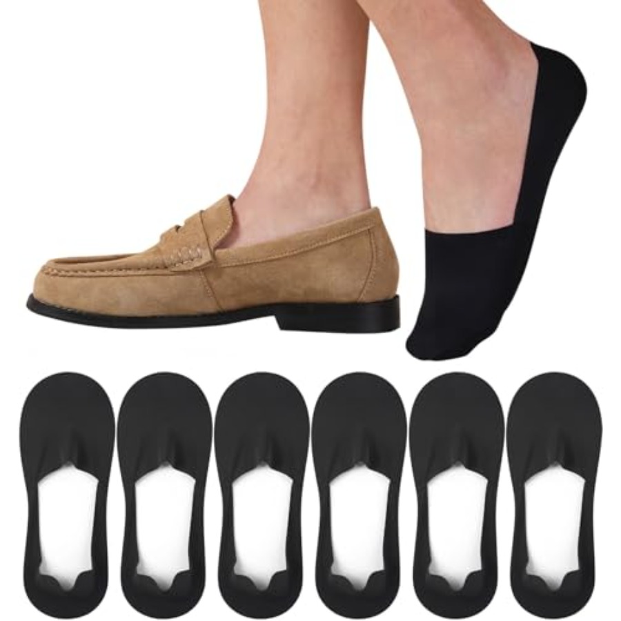 No Show Socks Men Nylon Non Sl - مراجعة Invisibility Sock Loafer وسعره