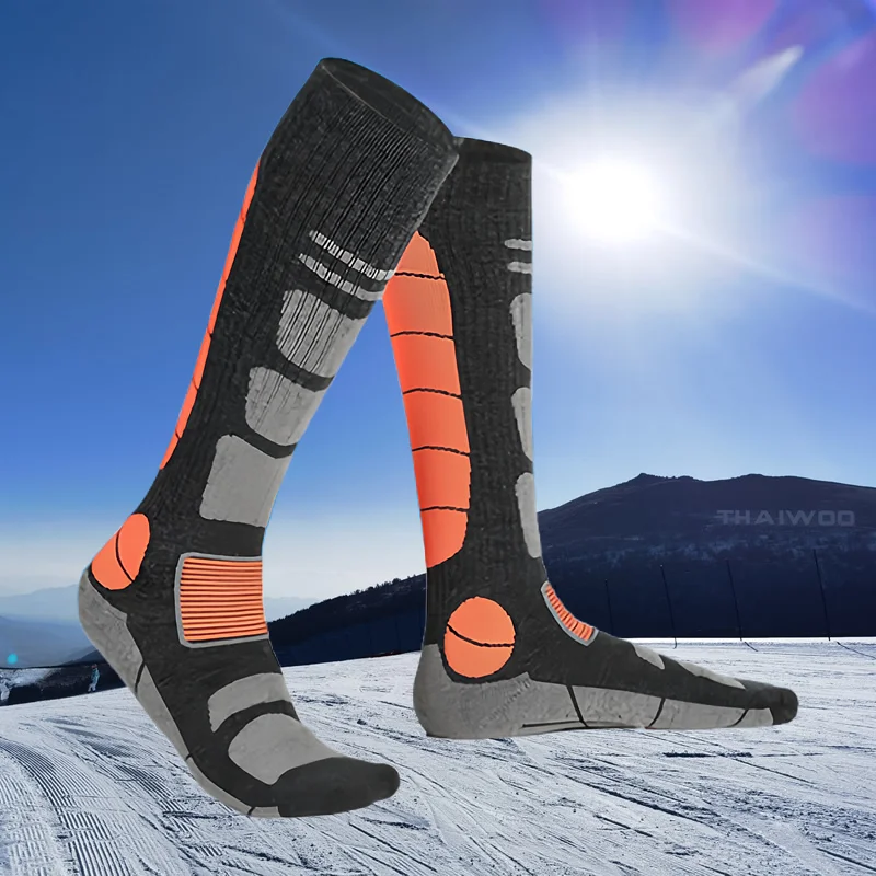 1 Pair Merino Wool Ski Socks M - مراجعة Thermal Sock Winter وسعره