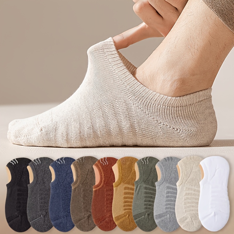 10 Pairs Summer Men's Casual N - مراجعة Invisibility Sock Loafer وسعره