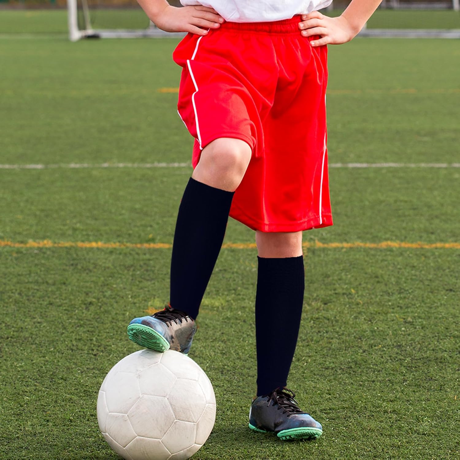 1 Pair Soccer Leg Sleeves Comp - مراجعة Compression Sleeve Calf وسعره