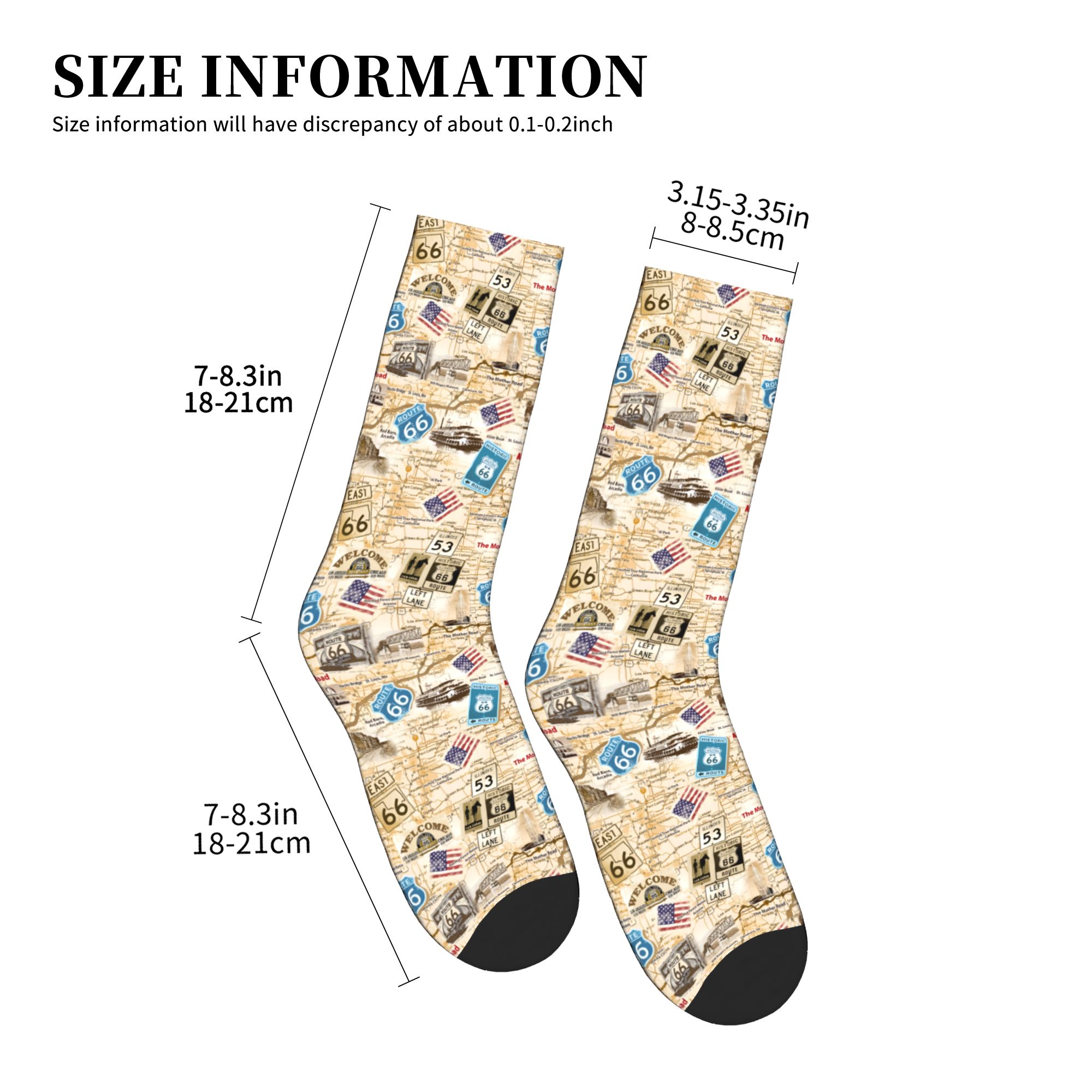 Kawaii Mens Mother Road Route  - مراجعة Dress Sock Men وسعره