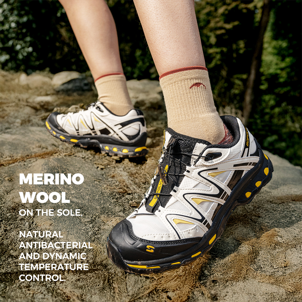 Naturehike Socks Sports Hygros - مراجعة Wool Hiking Sock وسعره