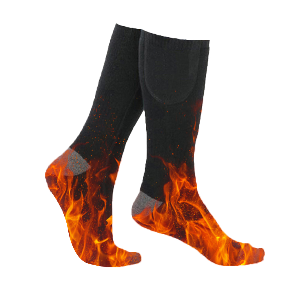 Electric Heated Socks (No Batt - مراجعة Thermal Sock Winter وسعره