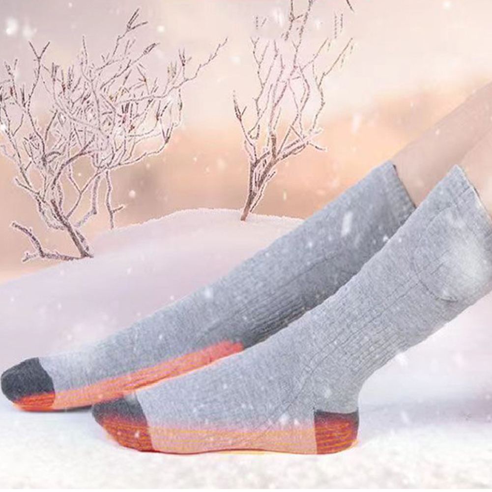 Electric Heated Socks (No Batt - مراجعة Thermal Sock Winter وسعره