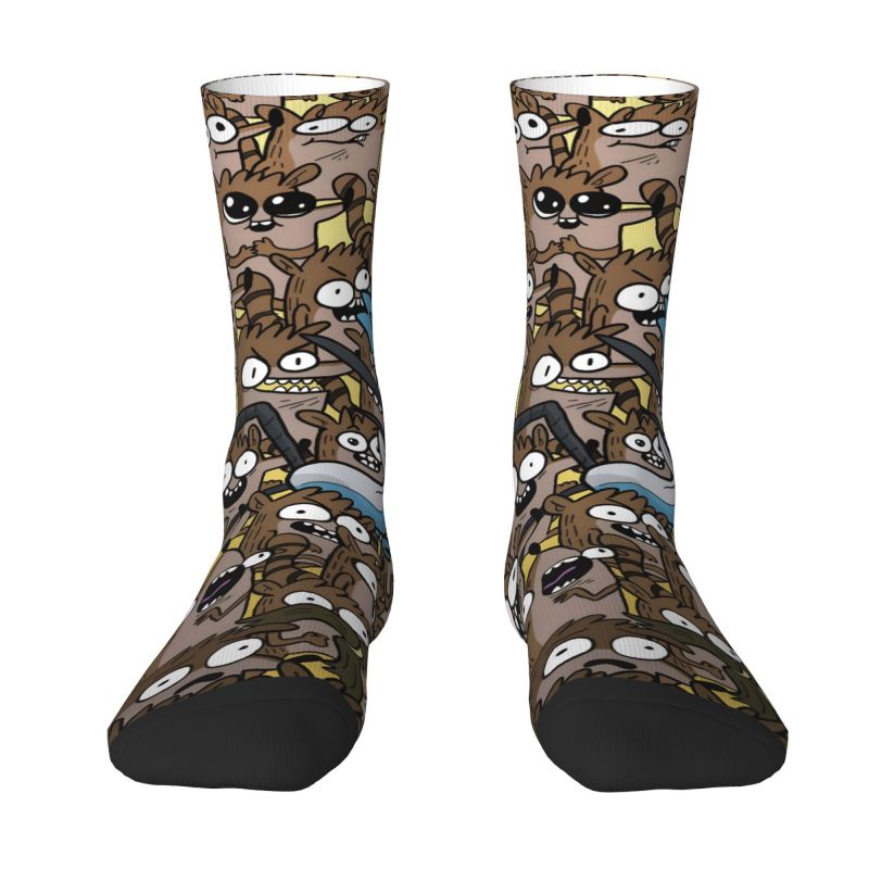 Custom R-Regular Show Dress So - مراجعة Dress Sock Men وسعره