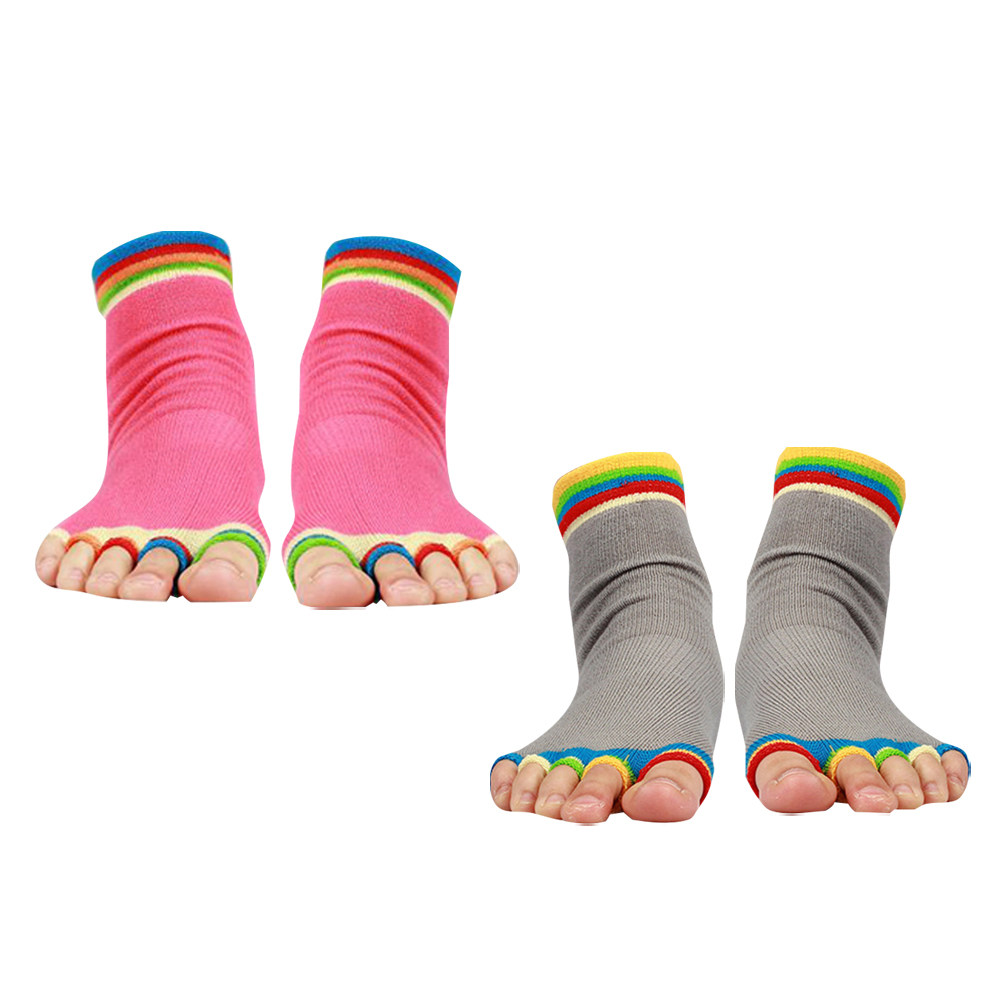 2Pair Anti-Slip Yoga Socks Pre - مراجعة Grip Sock Yoga وسعره