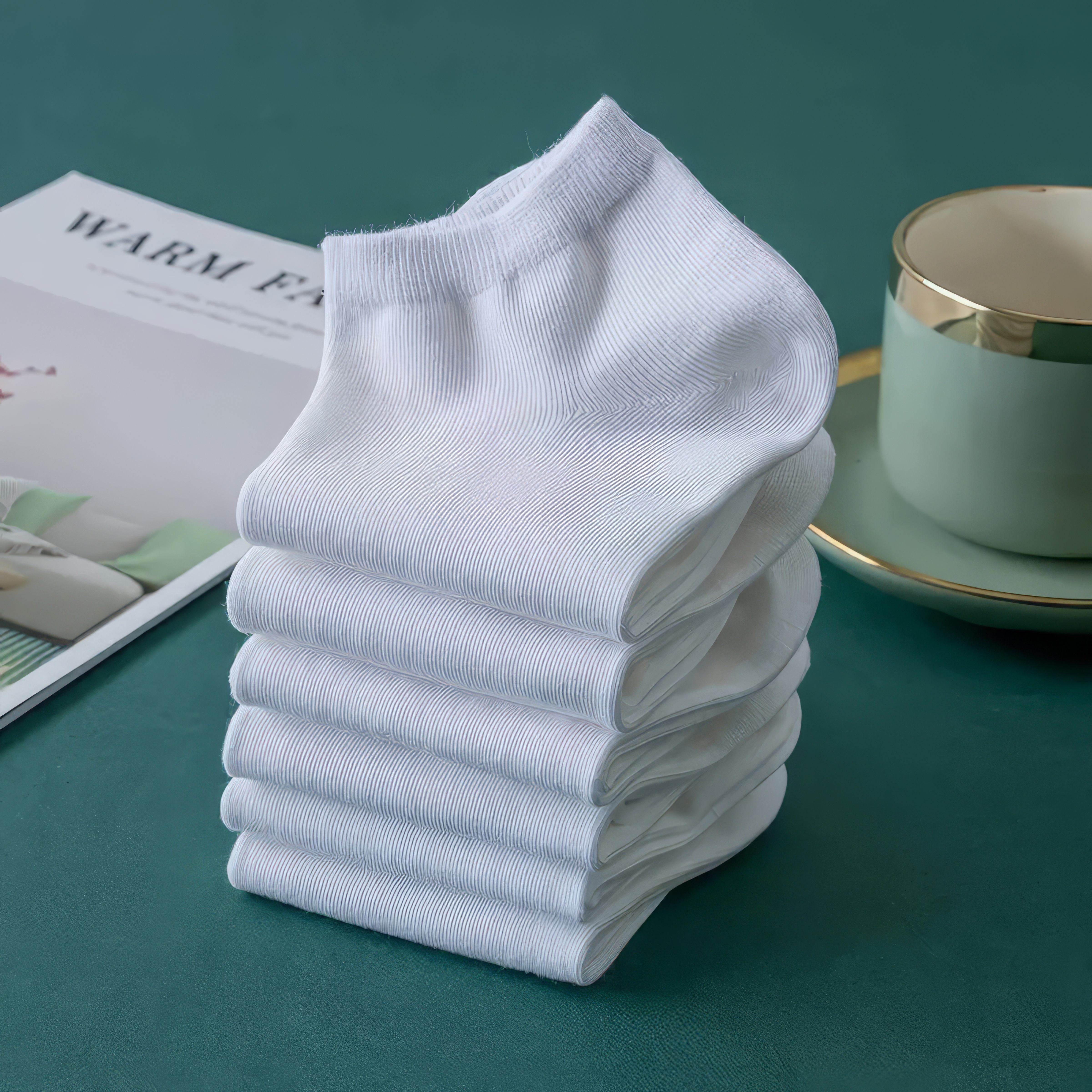 10-Pairs Comfortable Crew Sock - مراجعة Cotton Crew Sock Pack وسعره