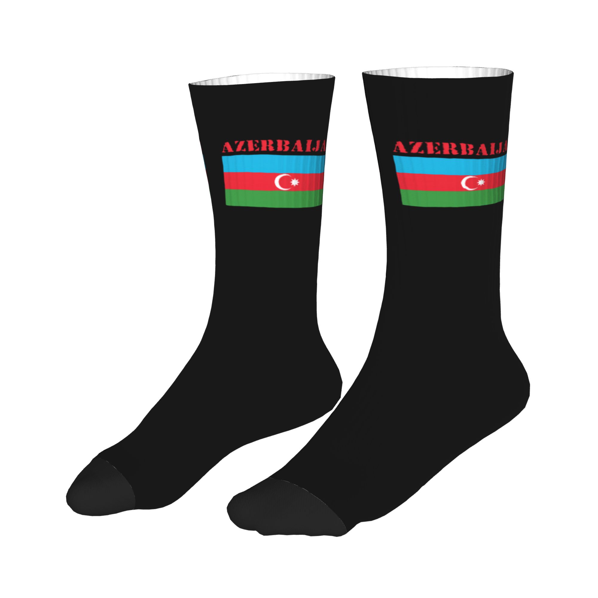 Azerbaijan Flag Dress Socks fo - مراجعة Dress Sock Men وسعره