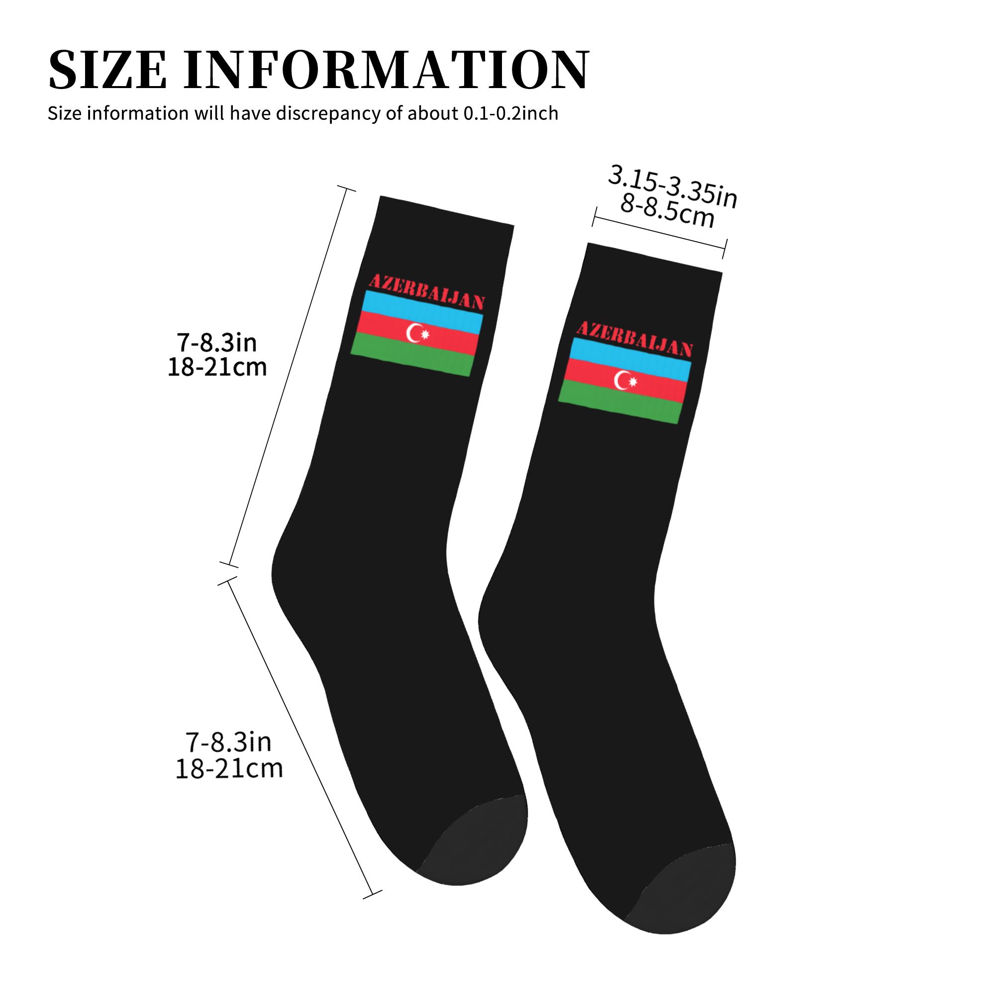 Azerbaijan Flag Dress Socks fo - مراجعة Dress Sock Men وسعره