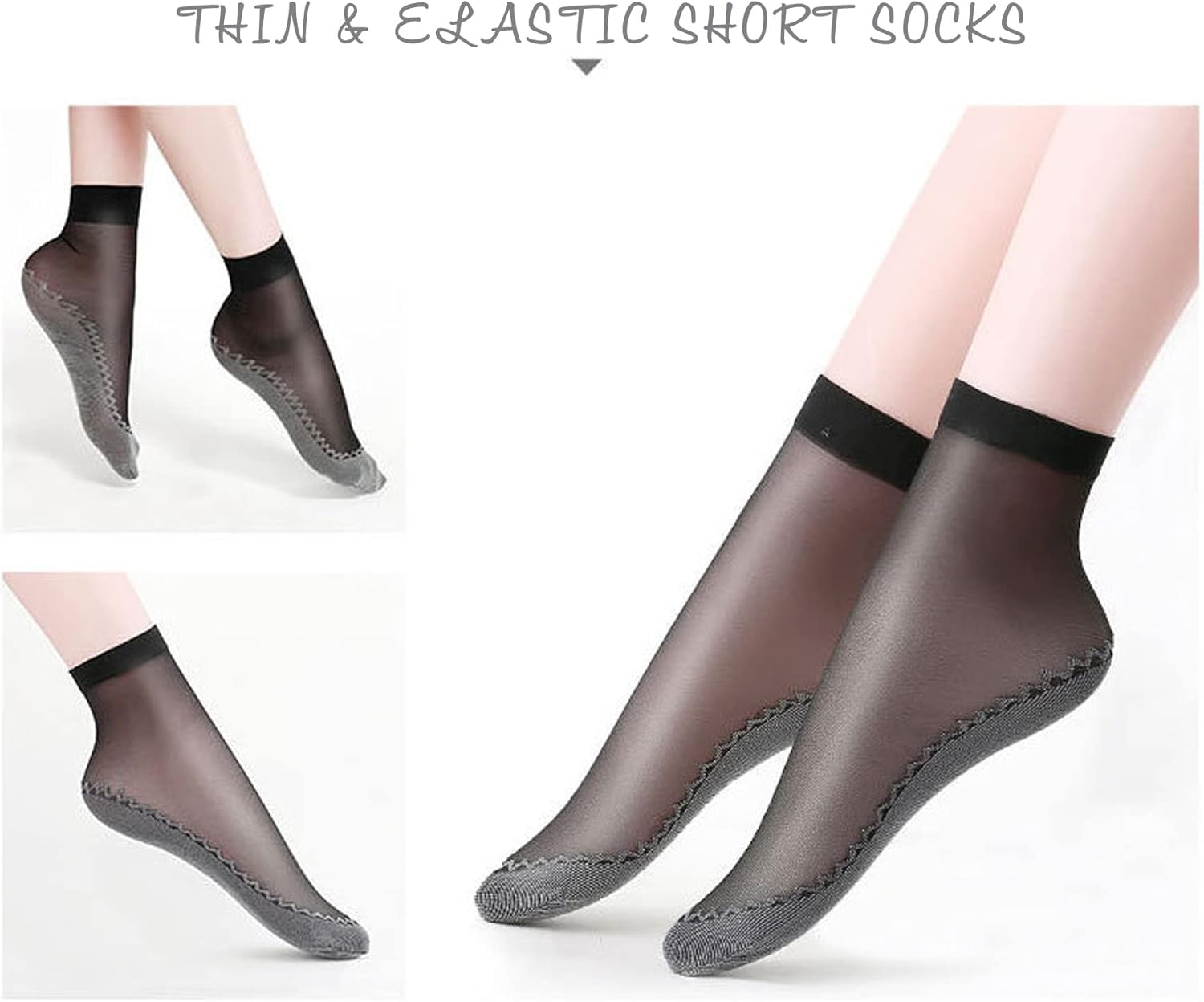 10/20 Pairs Silky Nylon soft & - مراجعة Silk Sock Bamboo وسعره
