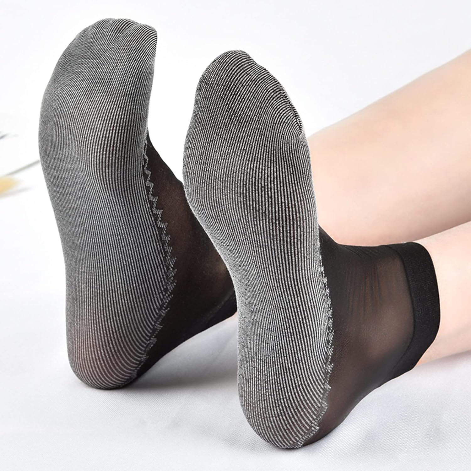 10/20 Pairs Silky Nylon soft & - مراجعة Silk Sock Bamboo وسعره