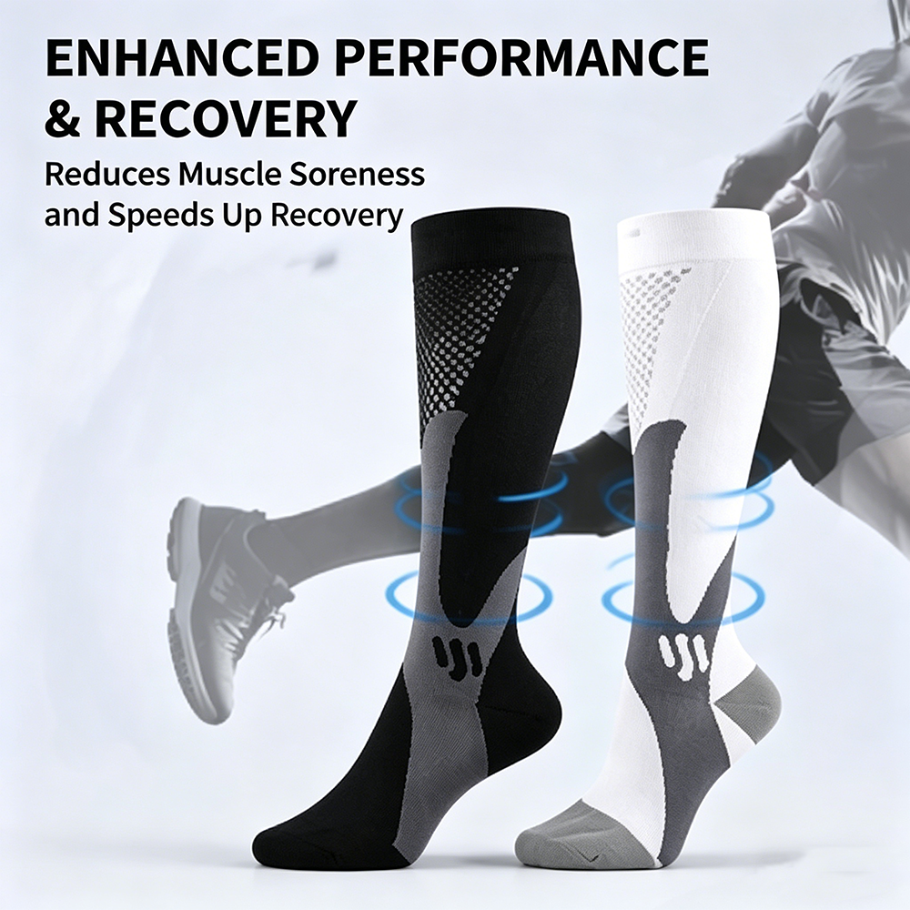 Running Compression Socks Men  - مراجعة Compression Sock Medical وسعره