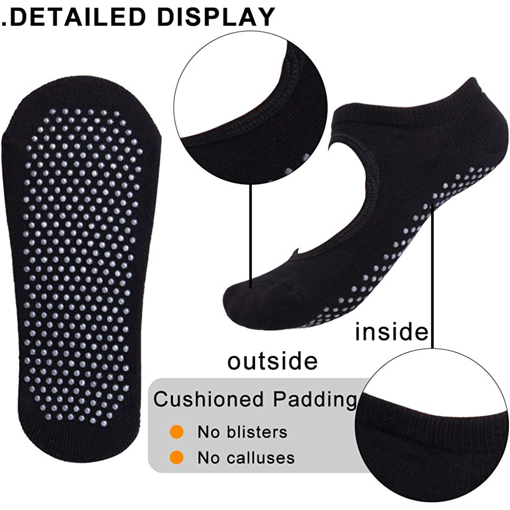 Backless Non-slip Fitness Pila - مراجعة Grip Sock Yoga وسعره