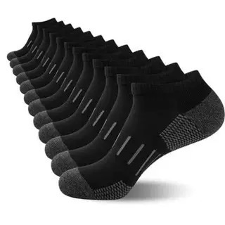 Men's Cushioned Ankle Sports S - مراجعة Ankle Sock Low Cut وسعره