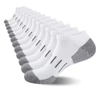 Men's Cushioned Ankle Sports S - مراجعة Ankle Sock Low Cut وسعره