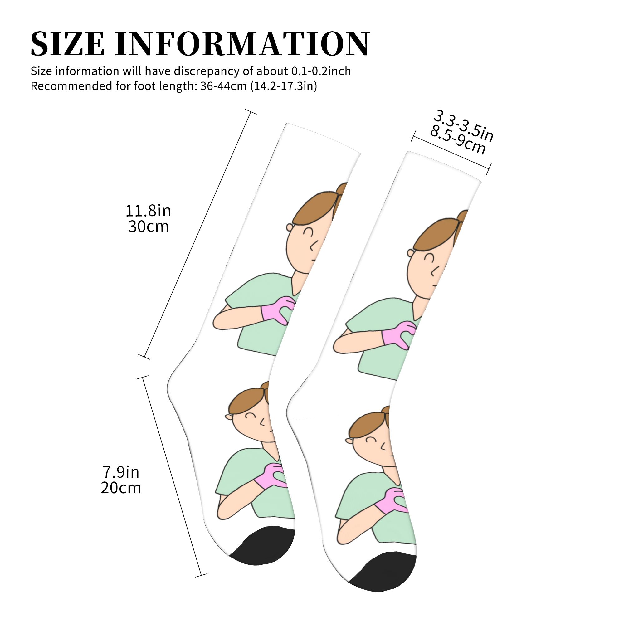 Harajuku Doctor Nurse Medical  - مراجعة Compression Sock Medical وسعره