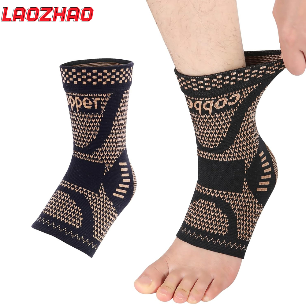 2PCS Copper Ankle Brace Suppor - مراجعة Ankle Brace Sock وسعره