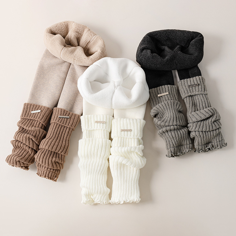 Kids Thermal Thickened Legging - مراجعة Boot Sock Slouchy وسعره