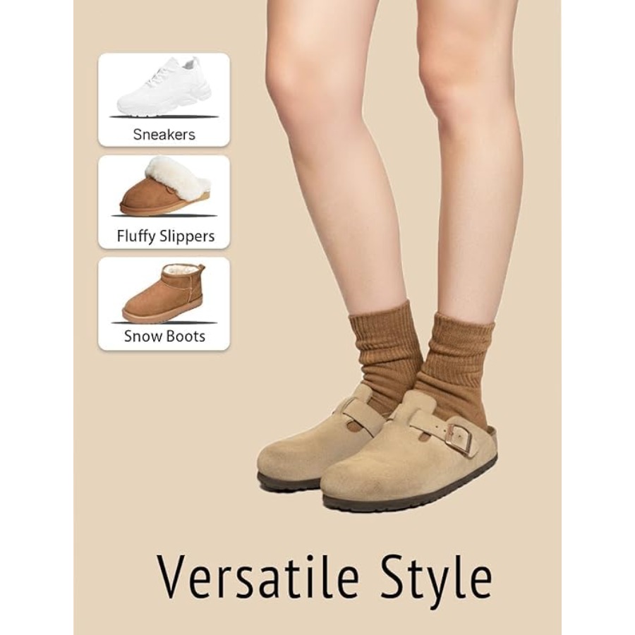 ACCFOD Womens Warm Boot Socks  - مراجعة Thermal Sock Winter وسعره