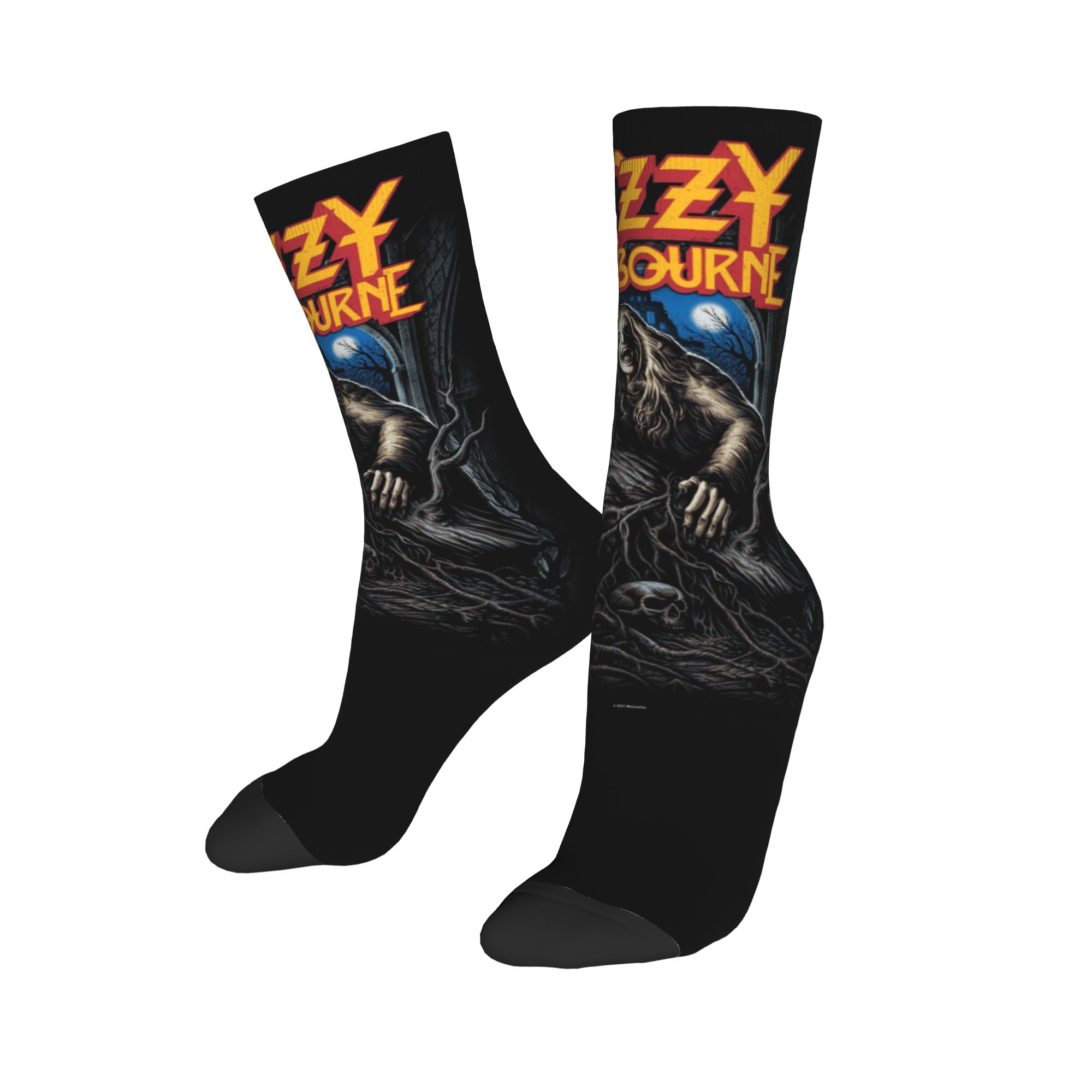 Custom Ozzy Osbourne Prince Of - مراجعة Dress Sock Men وسعره